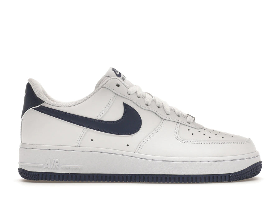 Nike Air Force 1 '07 Blanc Minuit Marine (2024)