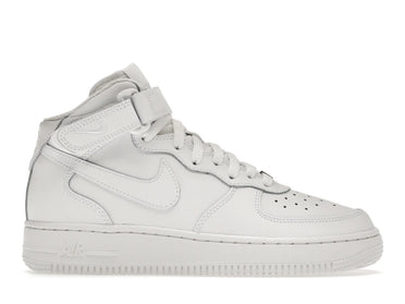 Nike Air Force 1 Mid LE Triple White (GS)