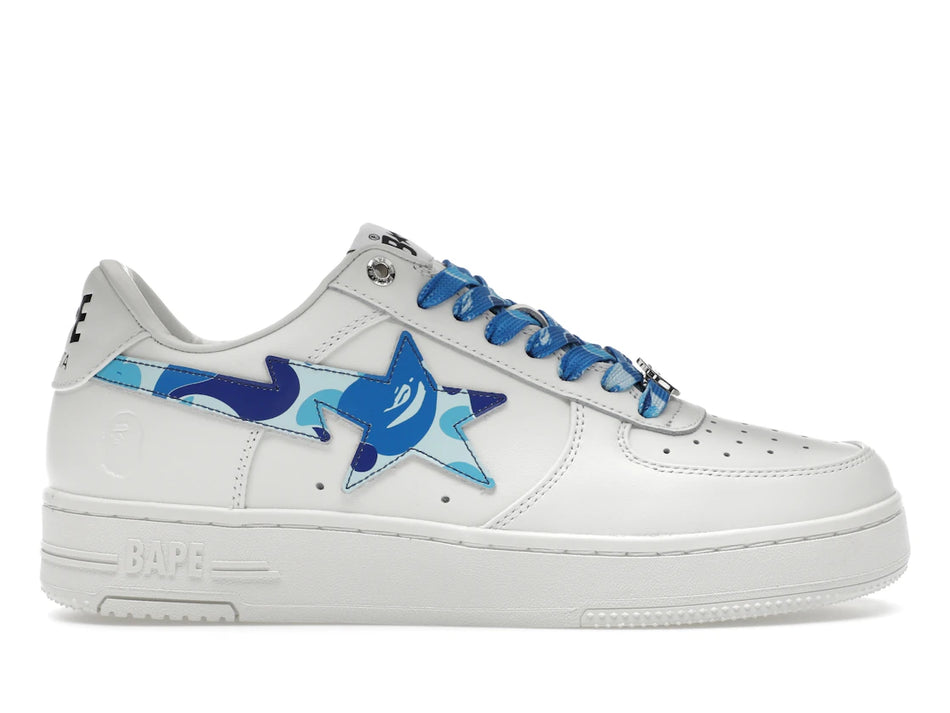 A Bathing Ape Bape Sta Low ABC Camo White Blue (2025)