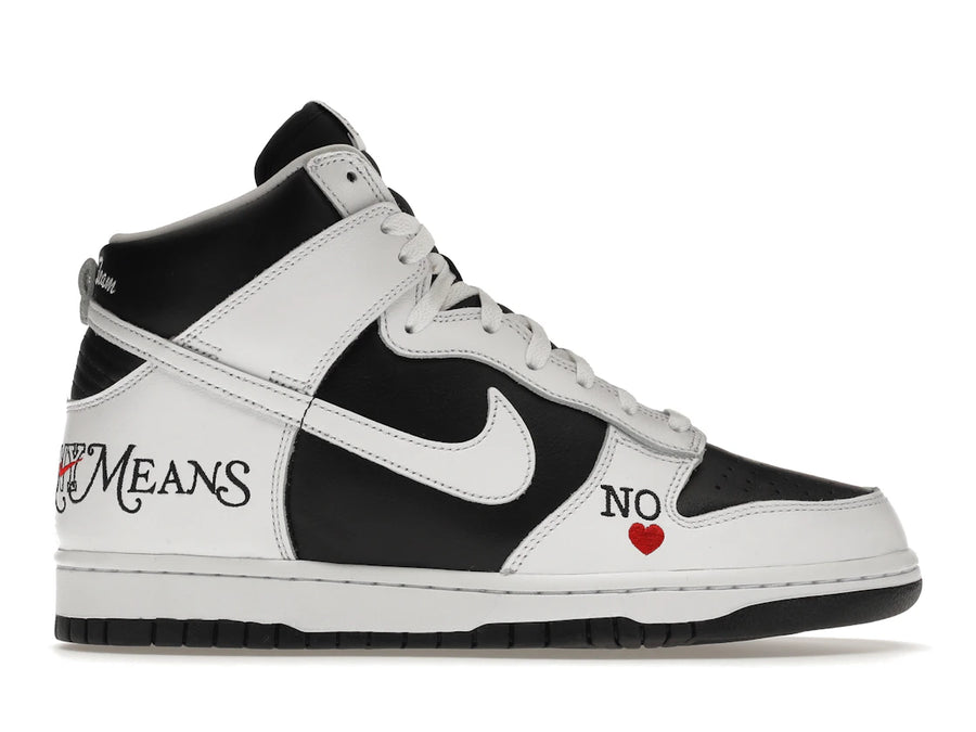Nike SB Dunk High Supreme By Any Means Noir
