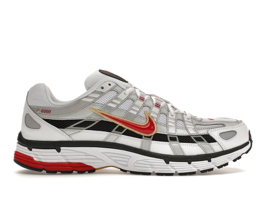 Nike P-6000 Platinum Varsity Rouge
