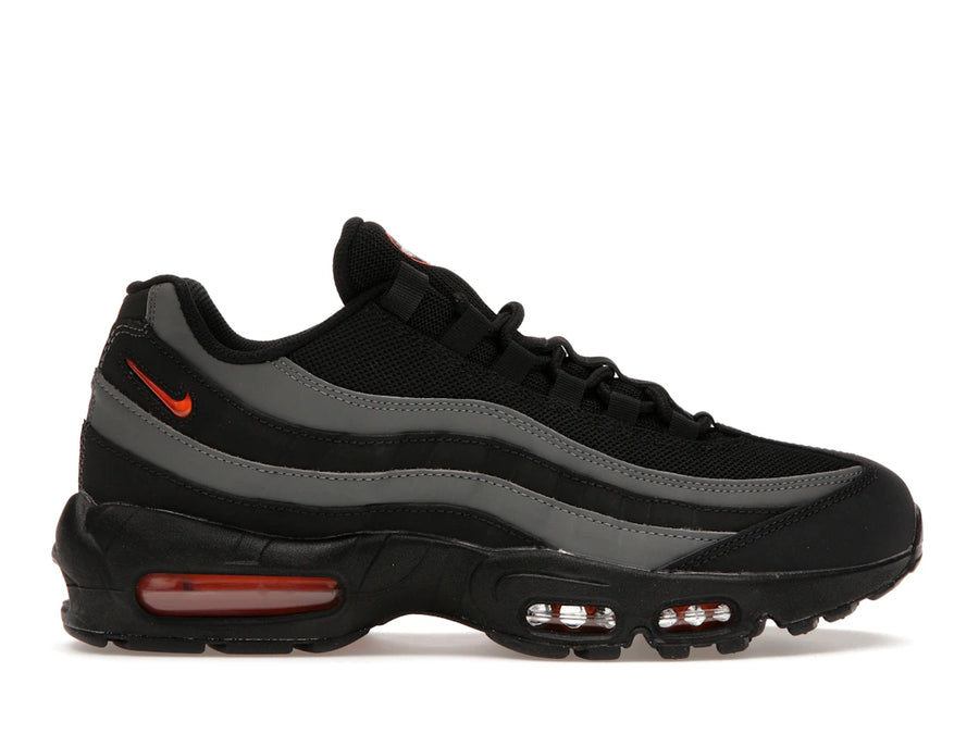 Nike Air Max 95 Black Gray Safety Orange