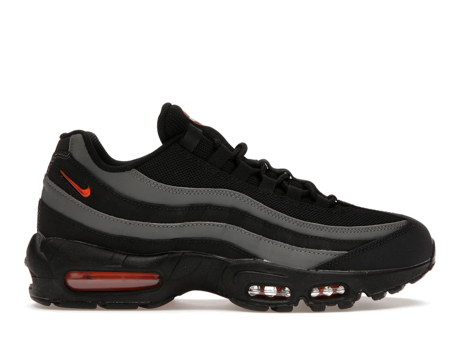 Nike Air Max 95 Black Grey Safety Orange