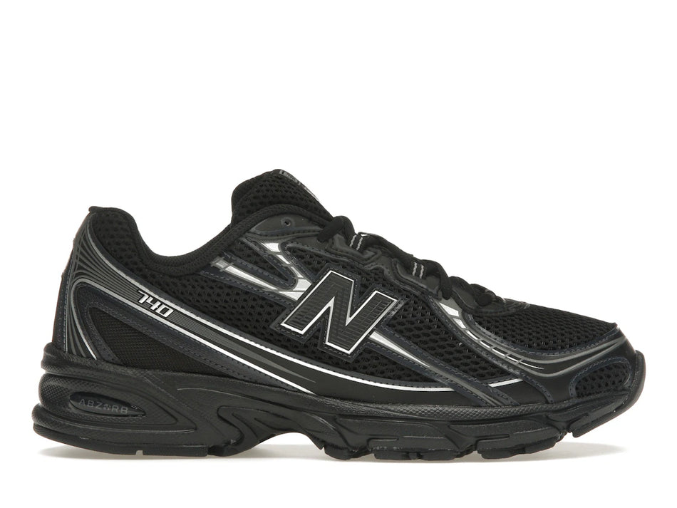 New Balance 740v2 Black Grey Silver