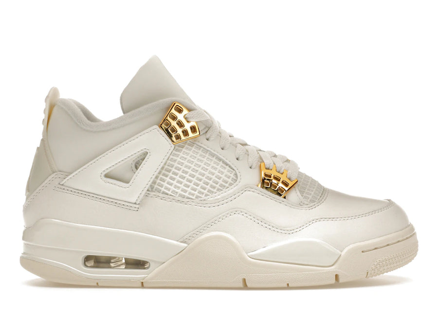 Jordan 4 Retro Or Métallisé (Femme)