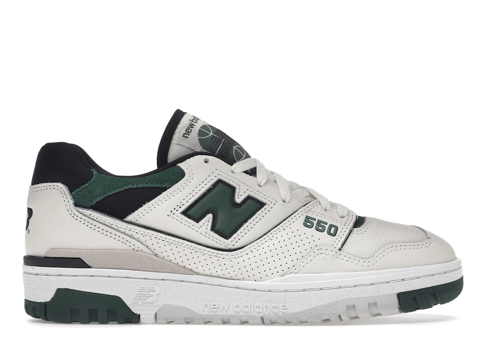 New Balance 550 Sea Salt Pine Green