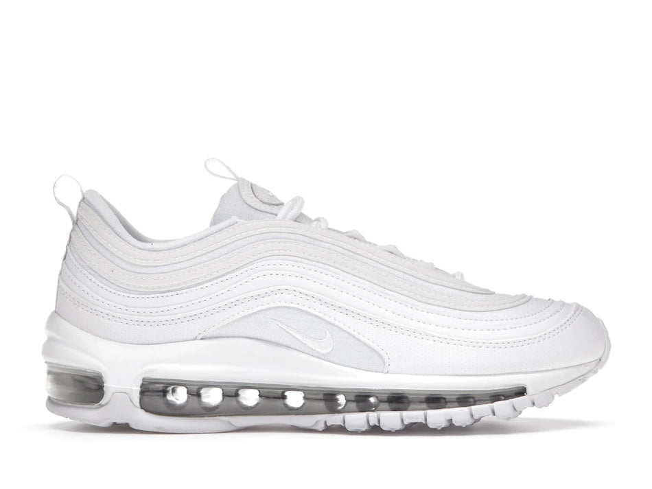 Nike Air Max 97 White Metallic Silver (GS)