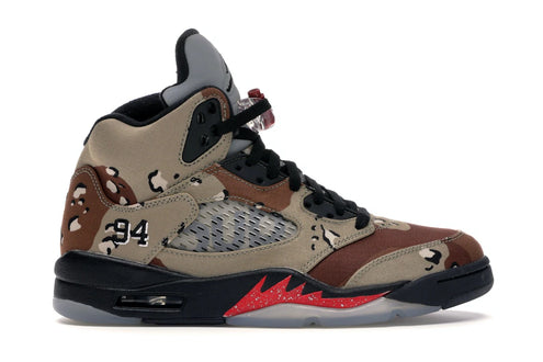 Jordan 5 Retro Supreme Desert Camo
