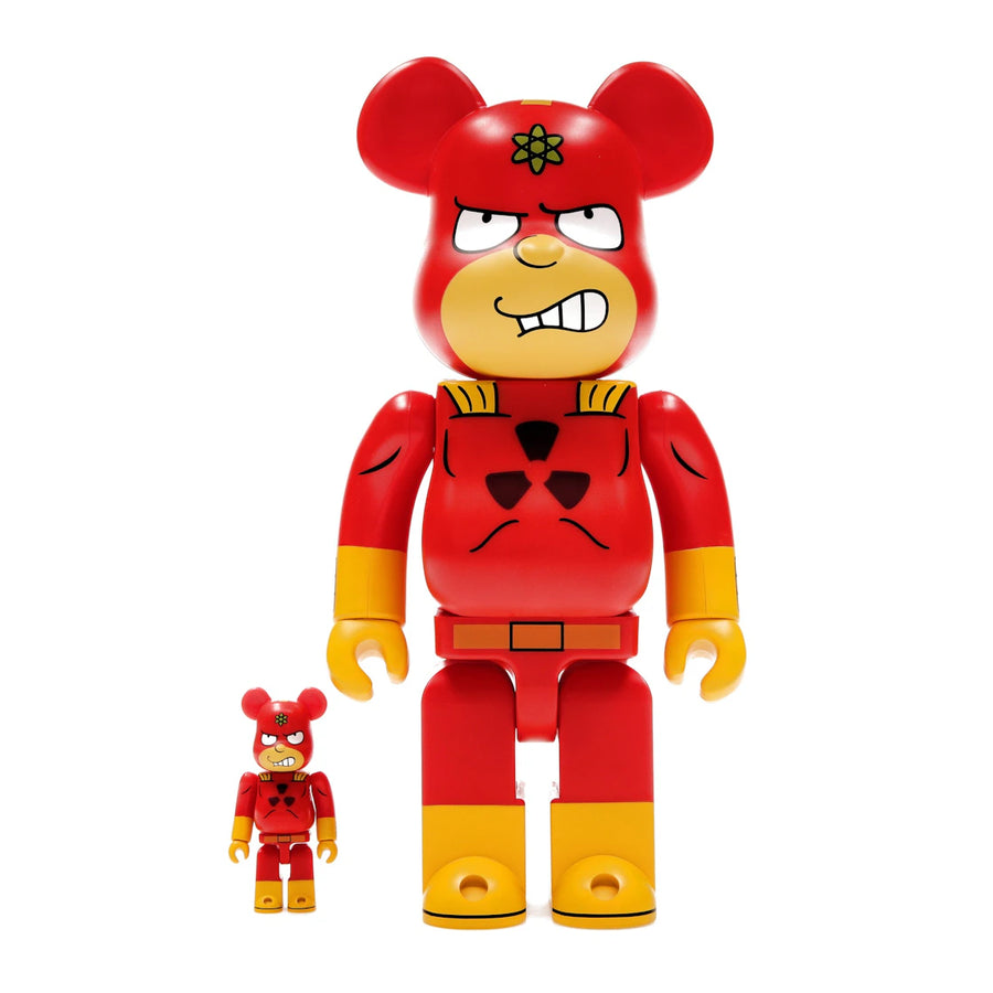 Coffret Bearbrick Les Simpsons L'Homme Radioactif 100 % et 400 %