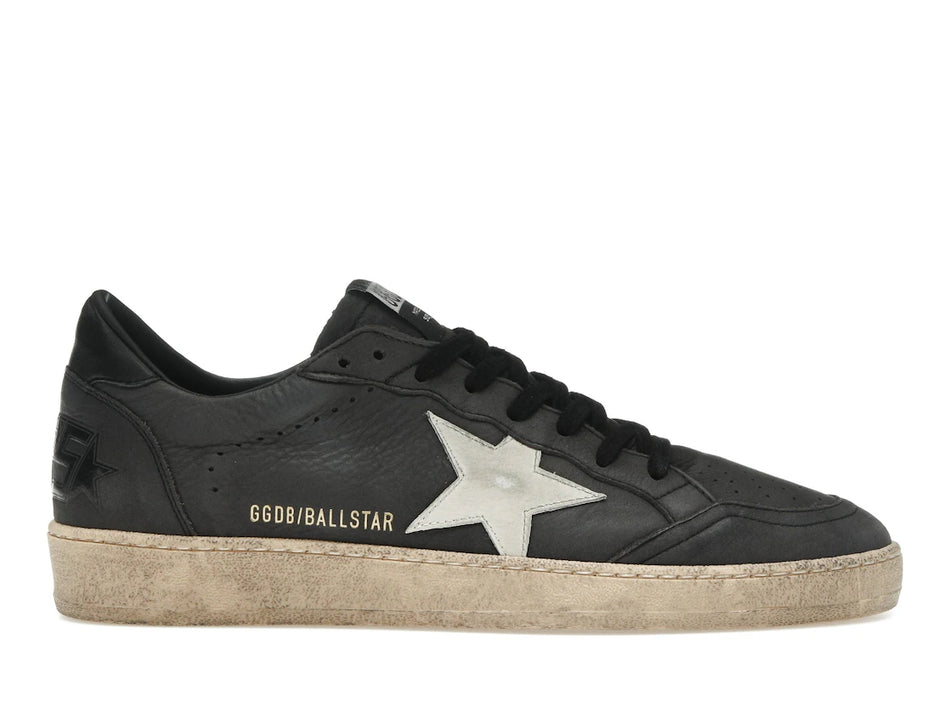 Golden Goose Ball Star Black Off White SS25