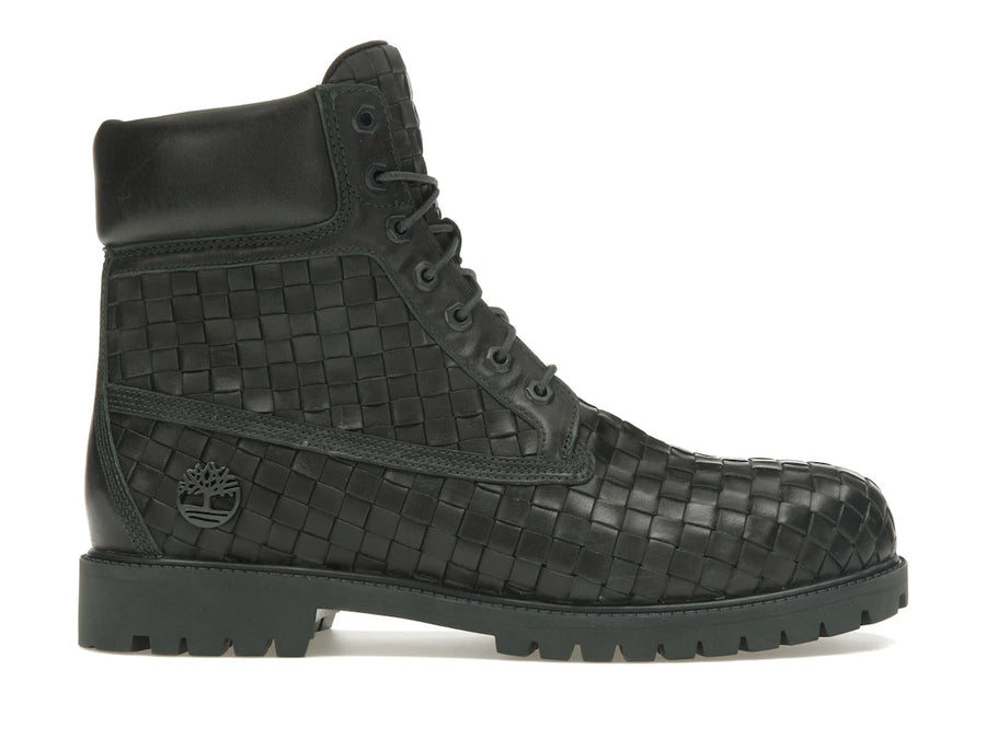 Bottes Timberland Premium 6" tissées vert foncé
