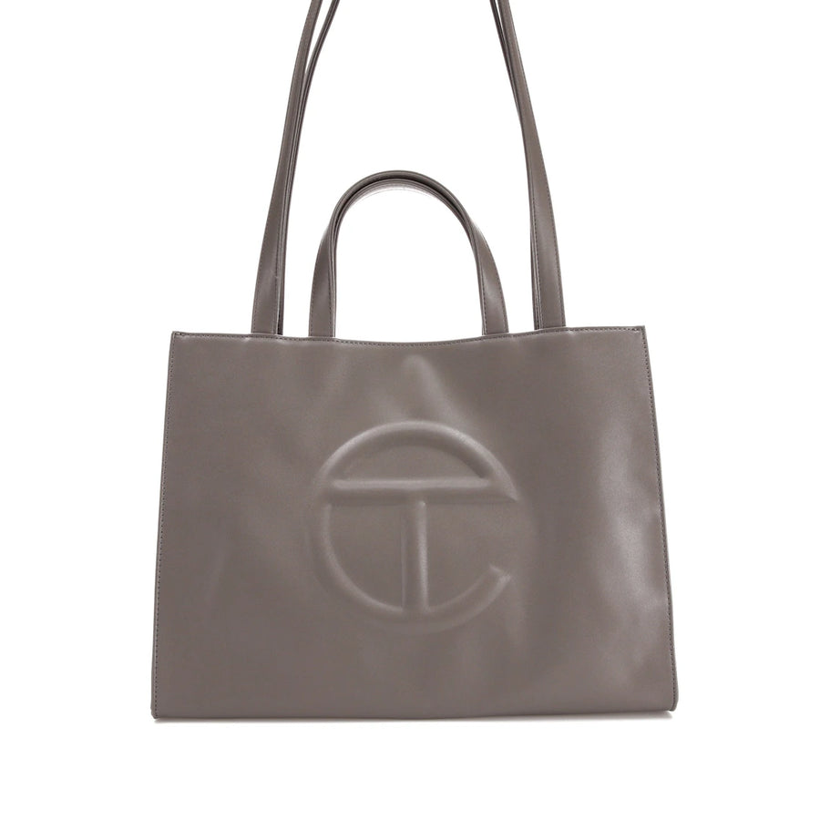 Sac cabas Telfar gris moyen