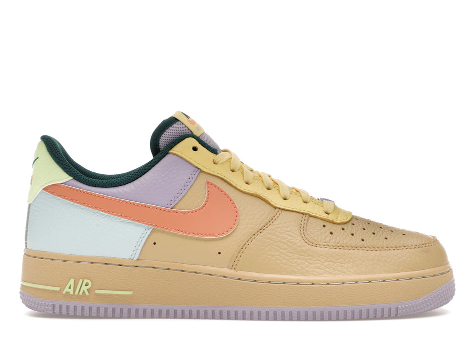 Nike Air Force 1 Low '07 Sesame Hydrangeas Soft Yellow Apricot Agate
