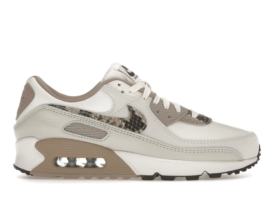 Nike Air Max 90 Rose clair effet peau de serpent (Femme)