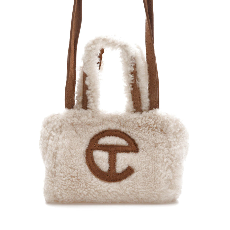 Sac cabas inversé Telfar x UGG, petit modèle, couleur naturelle