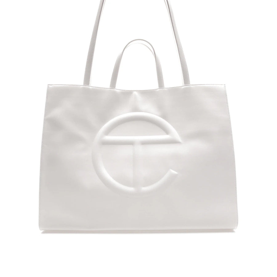 Sac cabas Telfar grand blanc