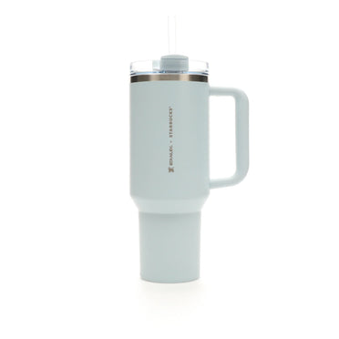 Stanley x Starbucks Flowstate Quencher 40oz Tumbler Blue Spring