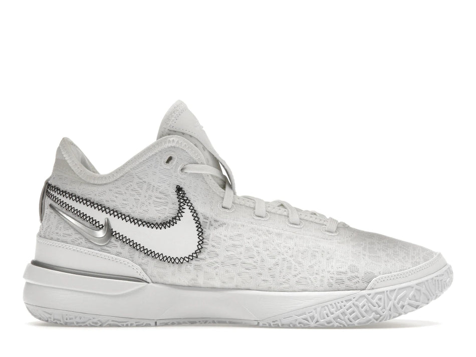 Nike Zoom LeBron NXXT Gen White Metallic Silver