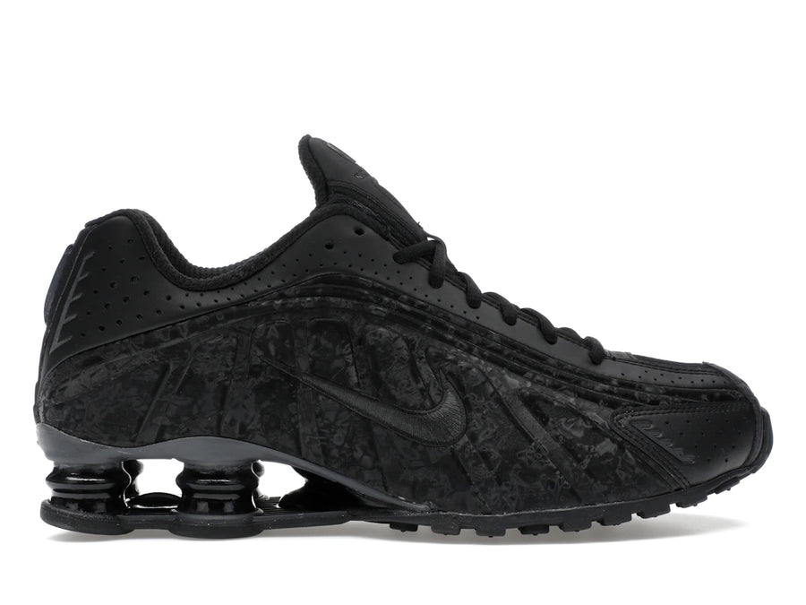 Nike Shox R4 Noir Floral (Femme)