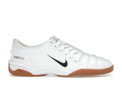Nike Total 90 3 Patent White Black (Women's)