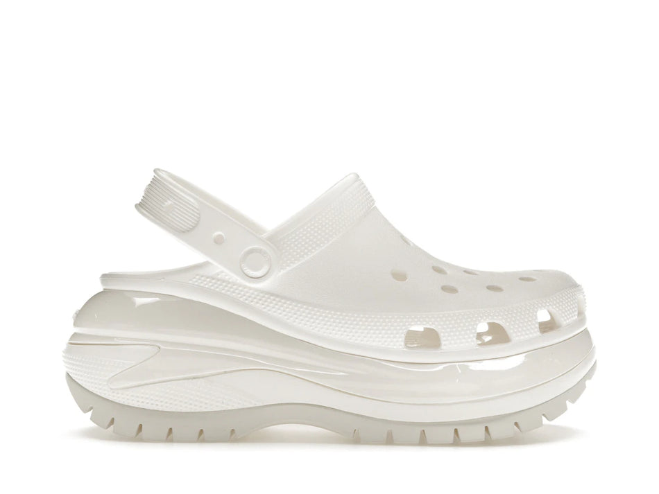 Crocs Classic Mega Crush Clog White