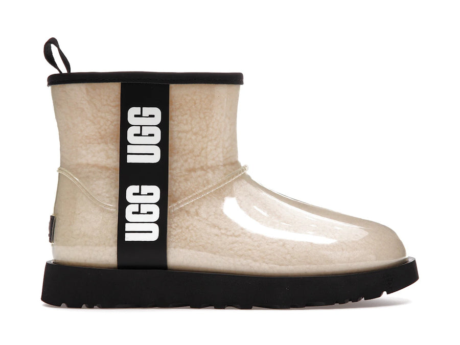 Bottes UGG Classic Clear Mini Naturel Noir (Femme)