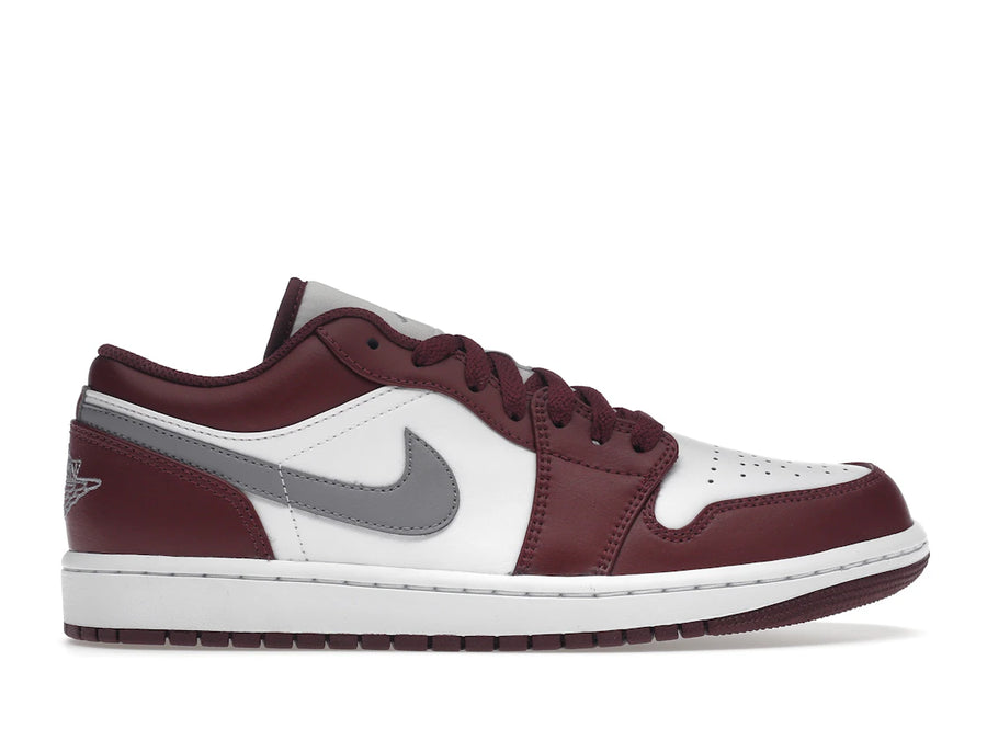 Jordan 1 Low Blanc Bordeaux