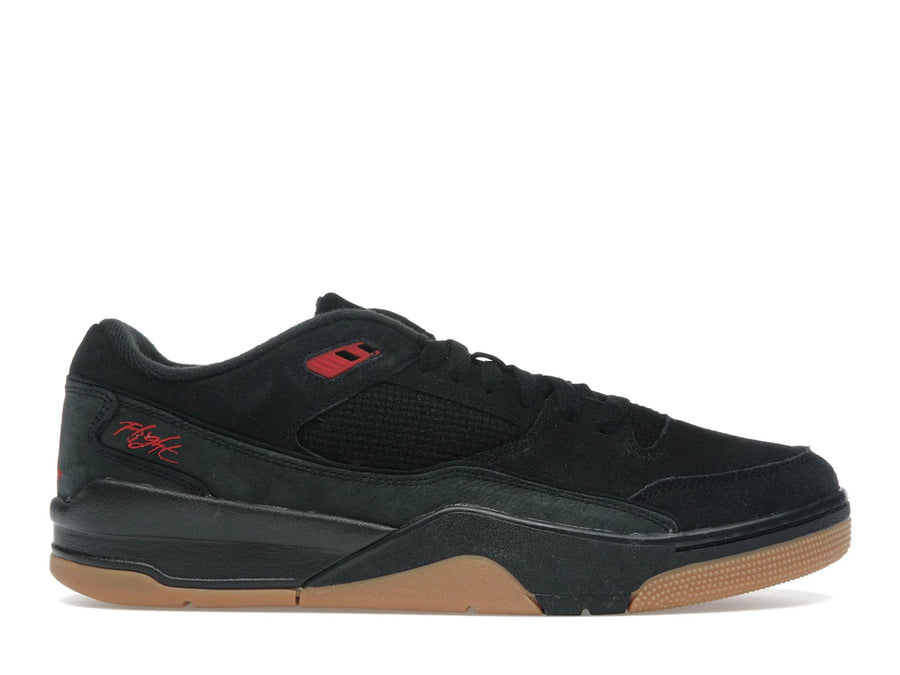 Jordan Flight Court Black Red