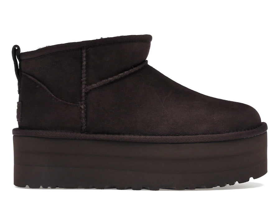Bottes UGG Classic Ultra Mini Platform couleur cèdre brûlé (Femme)