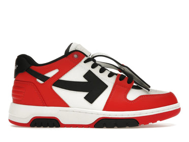 OFF-WHITE Out Of Office OOO Low Tops Red Black (2024)