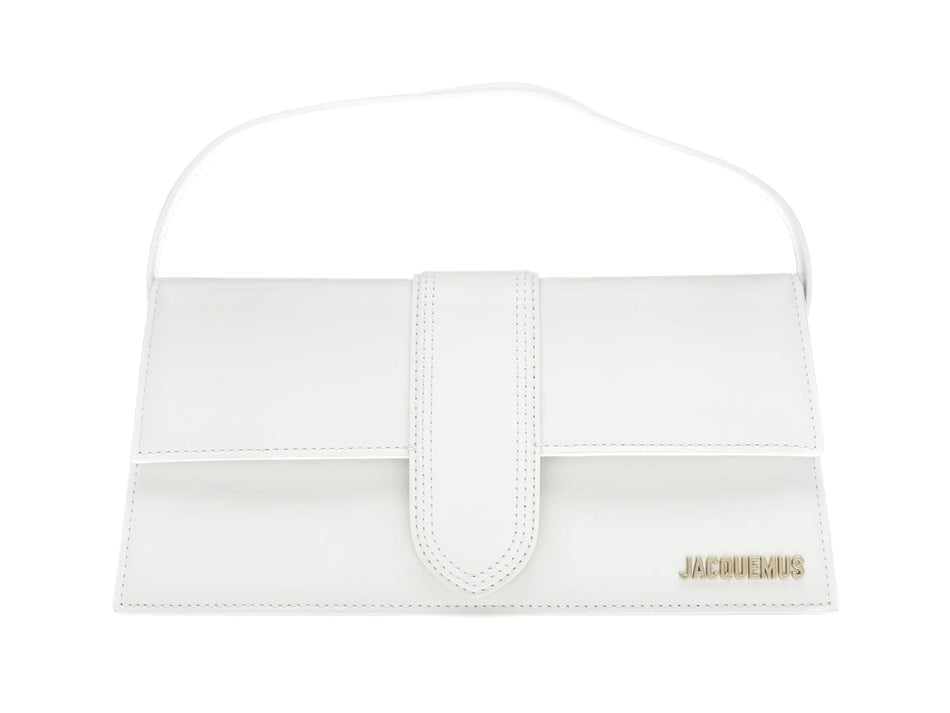 Jacquemus Le Bambino Long Shoulder Bag White