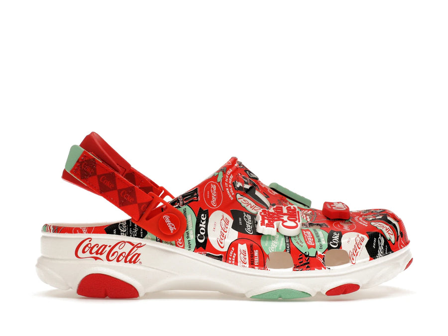 Sabots tout-terrain Crocs rouges Coca-Cola
