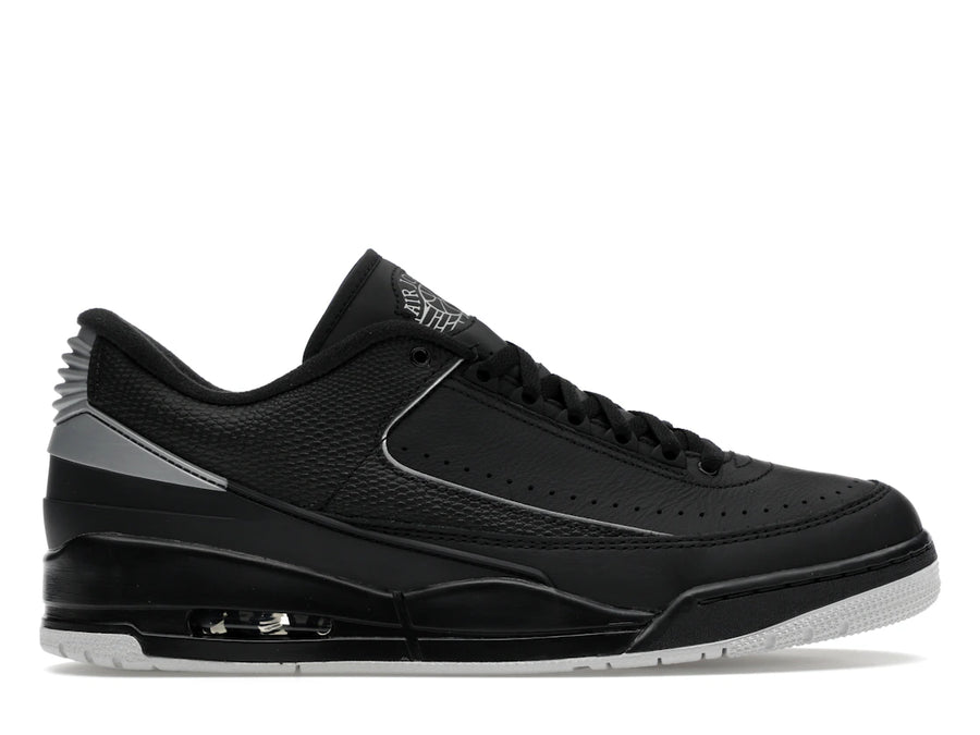 Jordan 2/3 Noir Argent Métallisé