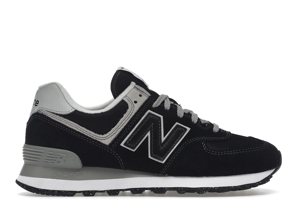 New Balance 574 Black White