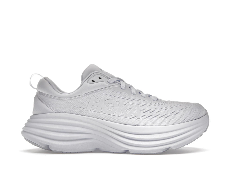 Hoka One One Bondi 8 Triple White (Women's)