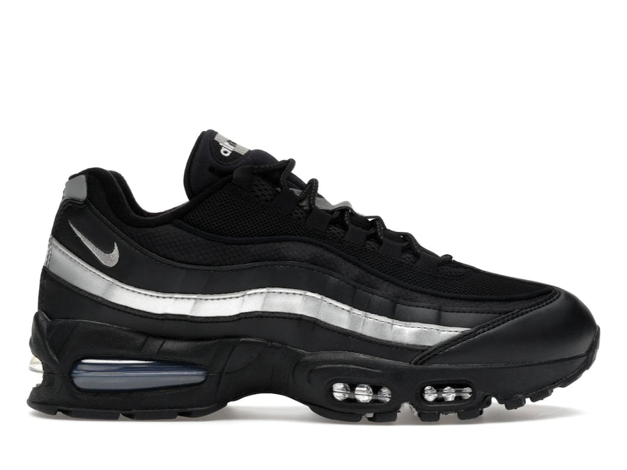 Nike Air Max 95 OG Big Bubble Noir Blanc Argent Métallisé
