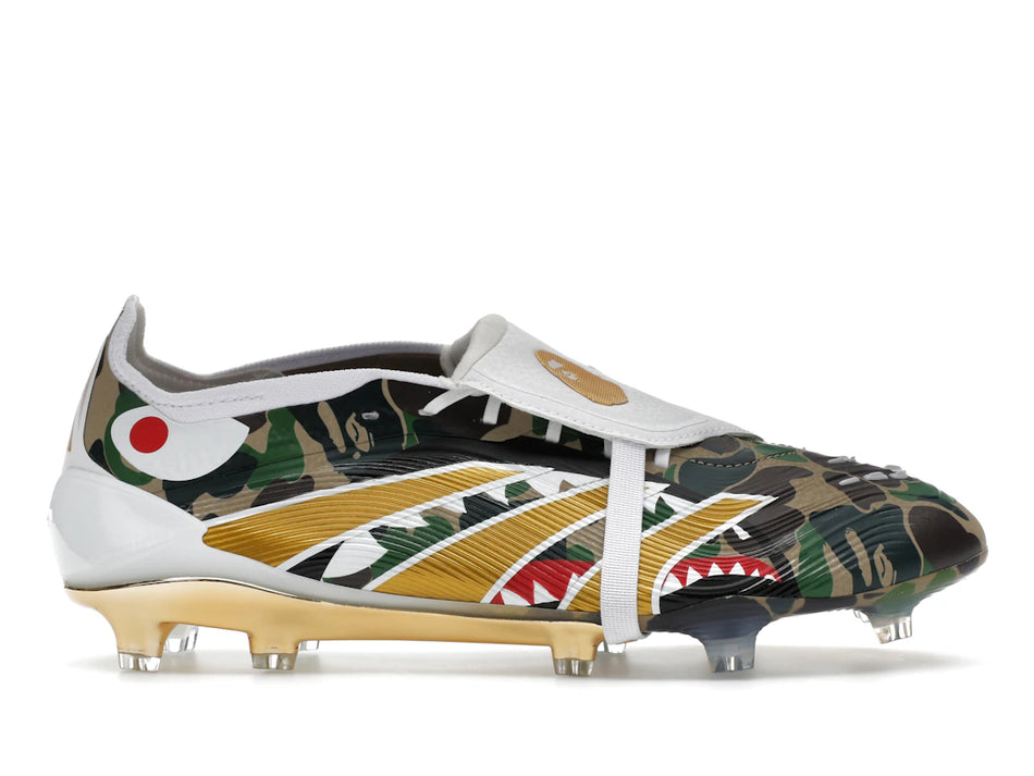 adidas Predator Elite Foldover Tongue FG Bape Green Camo