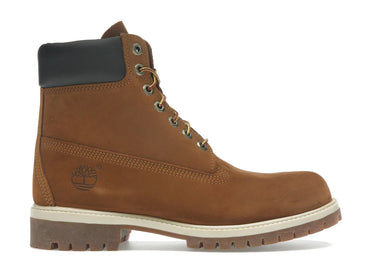Timberland Premium 6 Inch Lace Up Waterproof Dark Wheat Nubuck