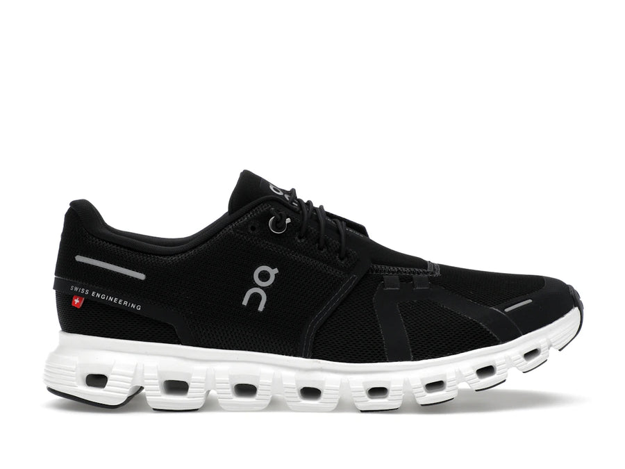 On Running Cloud 6 Noir Blanc (Femme)