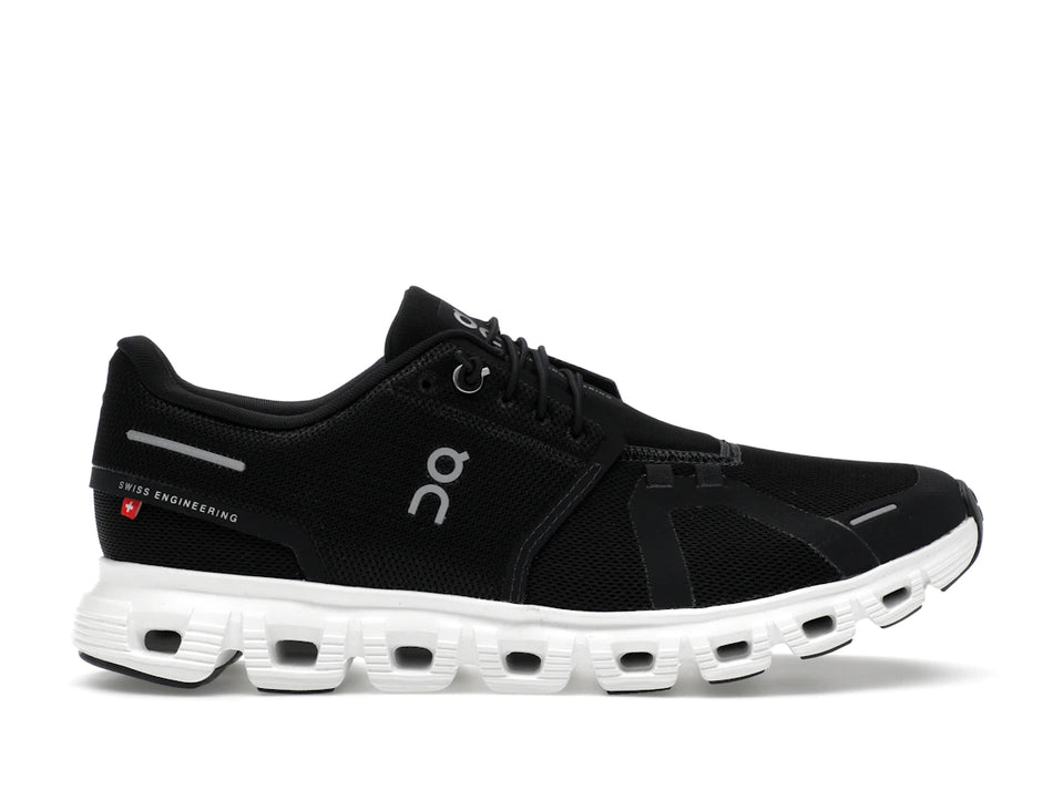 On Running Cloud 6 Black White (Women's)