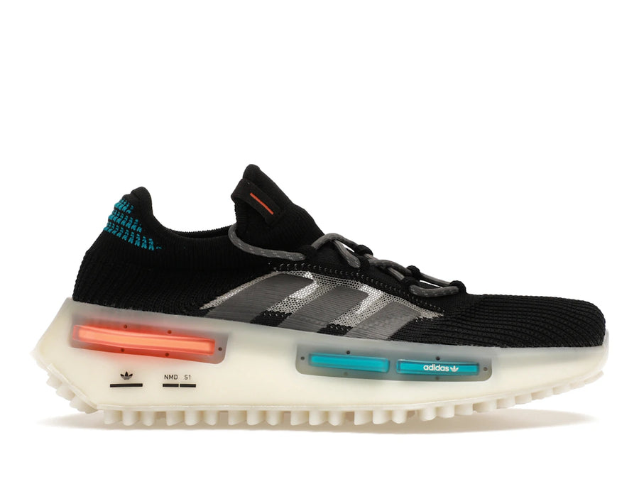 adidas NMD S1 Core Noir Bleu Orange