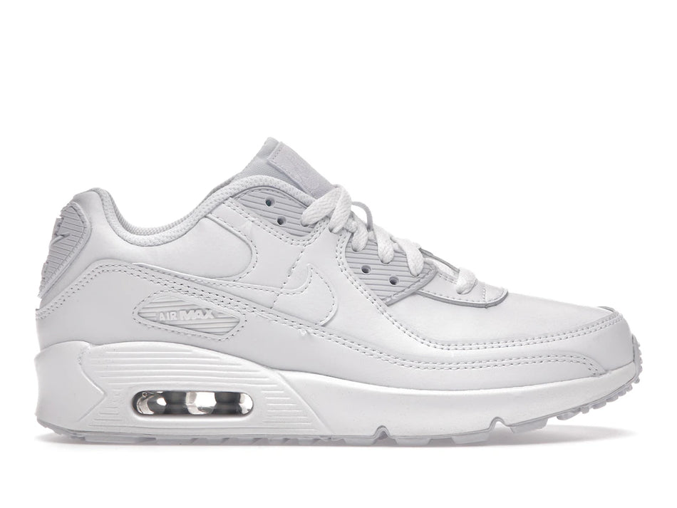 Nike Air Max 90 Recraft Triple White (GS)
