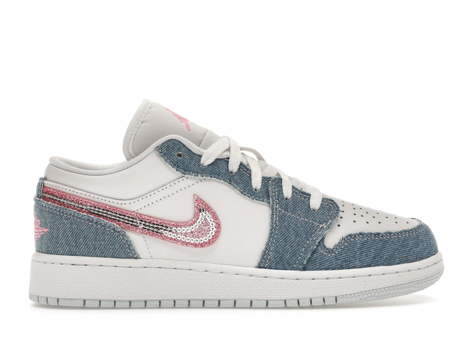 Jordan 1 Low SE Denim Sequin (GS)