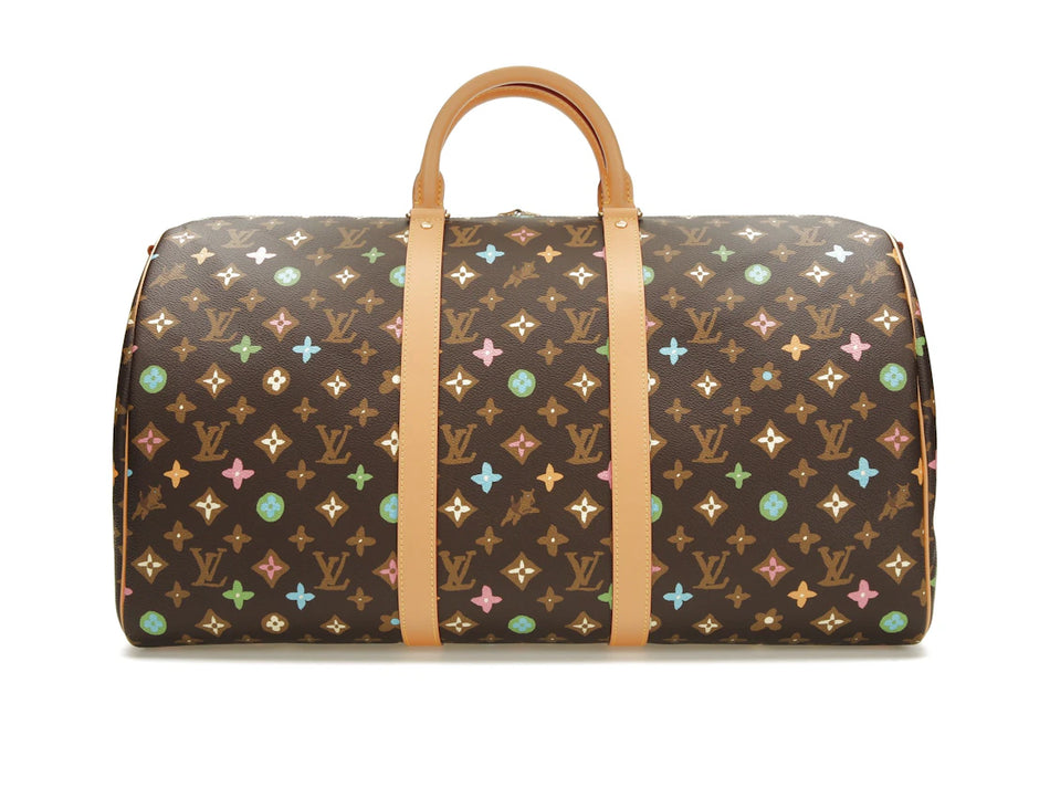 Louis Vuitton by Tyler, the Creator Keepall Bandouliere 50 Chocolate Craggy Monogram