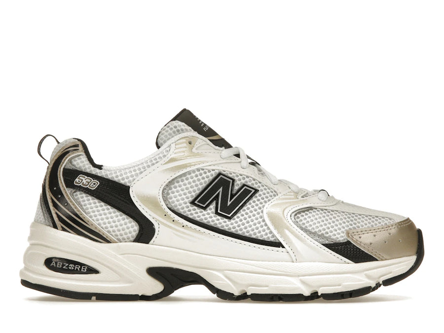 New Balance 530 Blanc Or Clair Métallisé