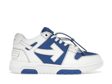 OFF-WHITE Out Of Office OOO Low Tops White Dark Blue