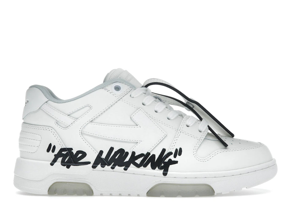 OFF-WHITE Out Of Office OOO Low Tops For Walking White