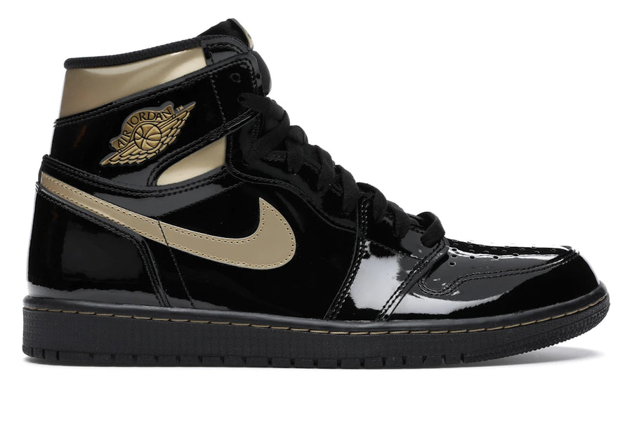 Jordan 1 Retro High Noir Or Métallisé (2020)