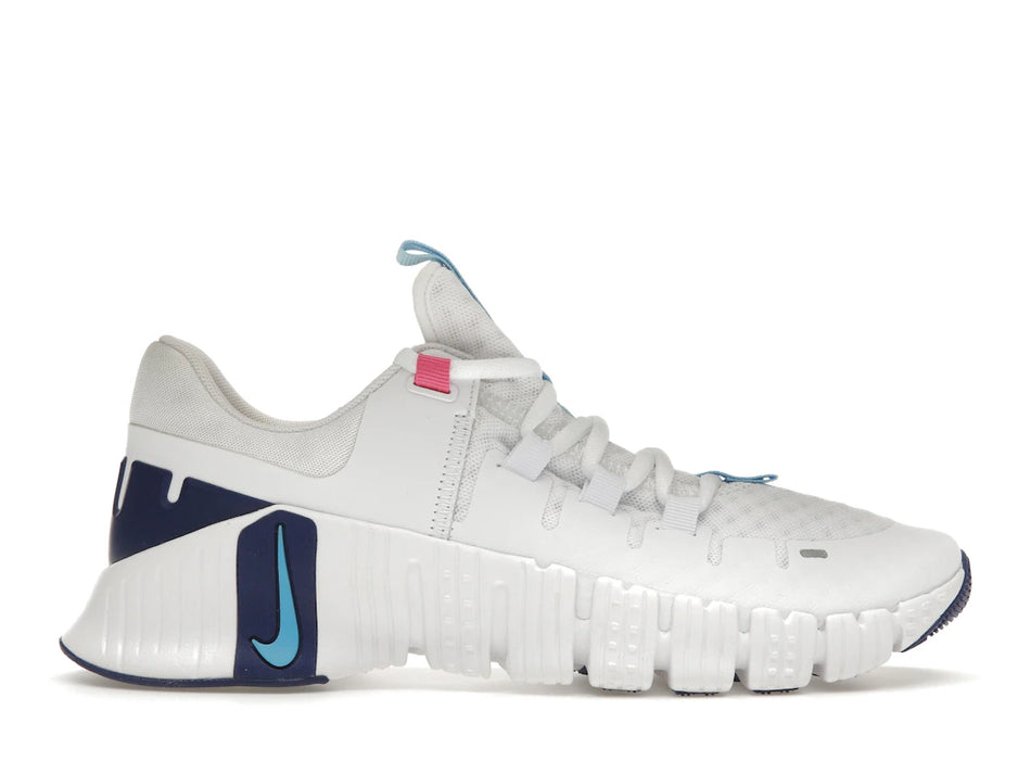 Nike Free Metcon 5 White Aquarius Blue (Women's)