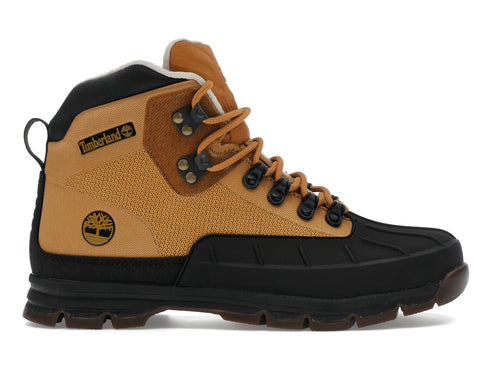 Timberland Euro Hiker Shell Toe Boot Wheat Black
